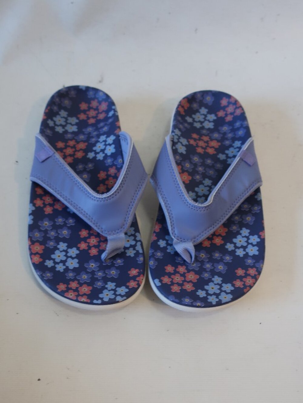 NWOB Womens Spenco Orthotic Lavender Yumi Nuevo Thong Sandal Flipflop 8D